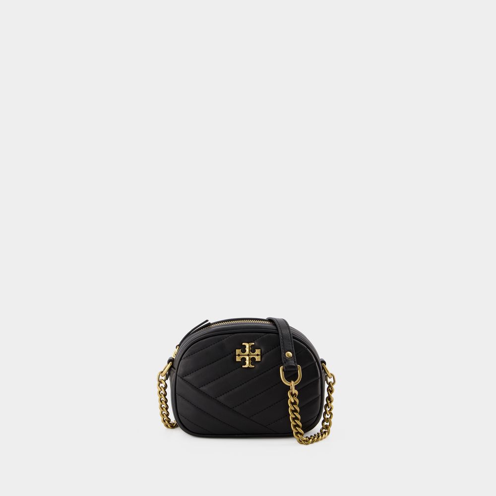 Kira Chevron Small Camera Hobo Bag - Tory Burch - Black - Leather  ref.840824 - Joli Closet