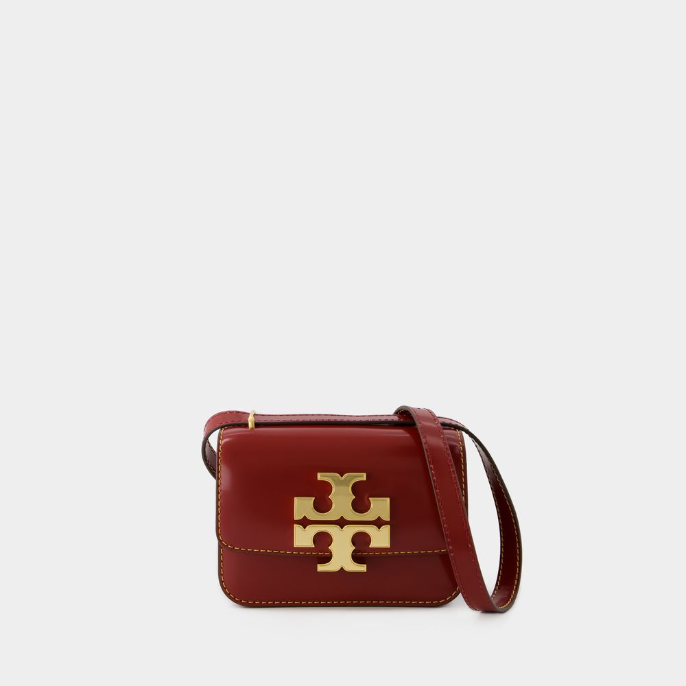 Eleanor Small Convertible Bag - Tory Burch - Leather - Red Pony