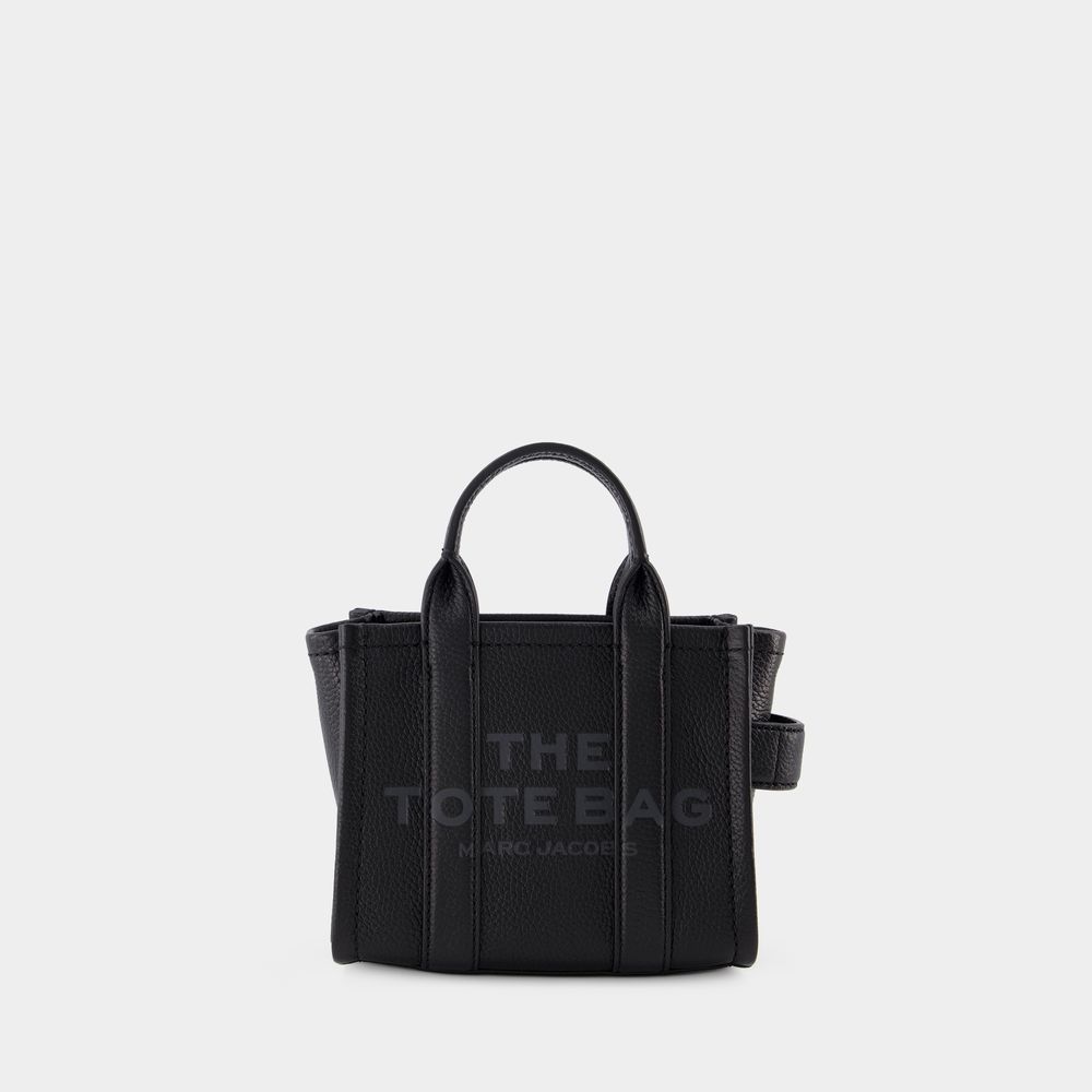 Marc Jacobs The Micro Tote -  - Leather - Black