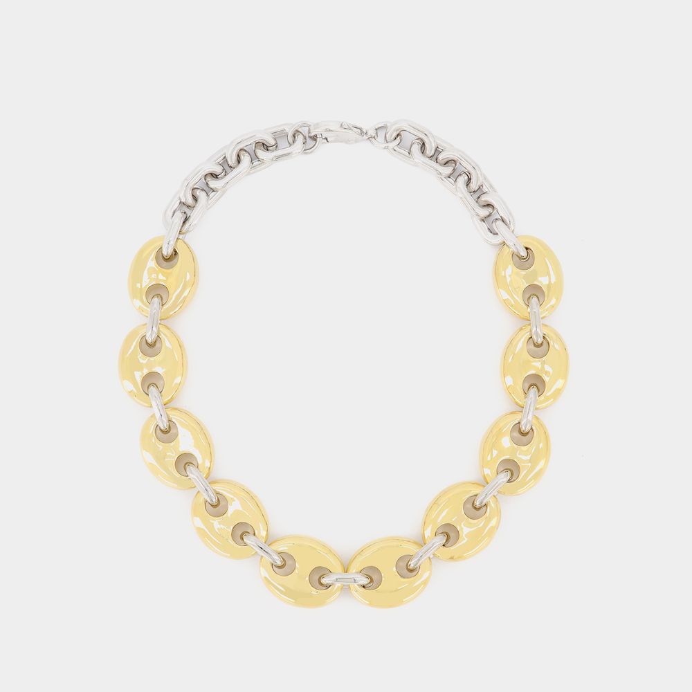 collier-x-eight-aus-messing-goldfarbend