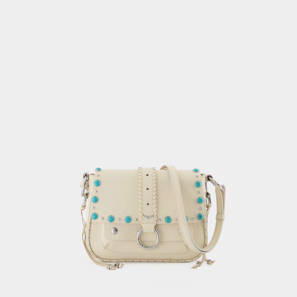 Zadig & Voltaire Kate Hobo Bag - Flash - Leather In White | ModeSens
