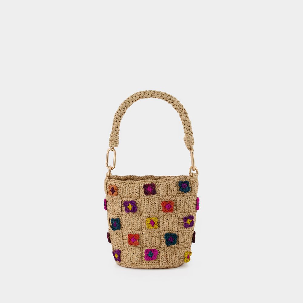 Vanessa Bruno Bucket Holly Mini Bag -  - Multi - Leather In Multicoloured