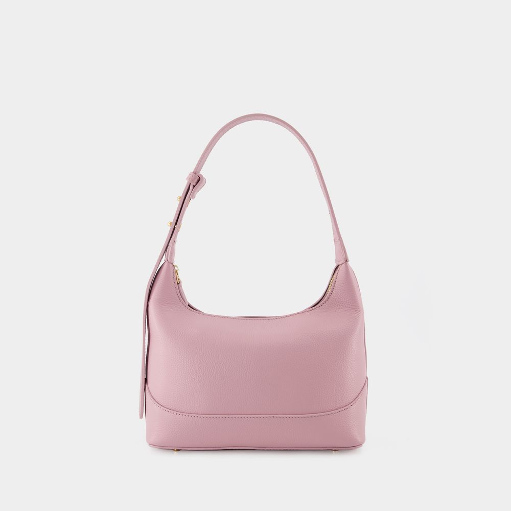 Elleme Loop Pebbled Leather Hobo Bag