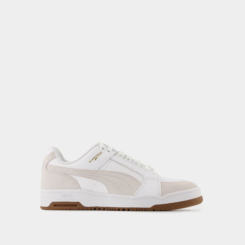 Puma Slipstream Lo Suede Fs In White | ModeSens