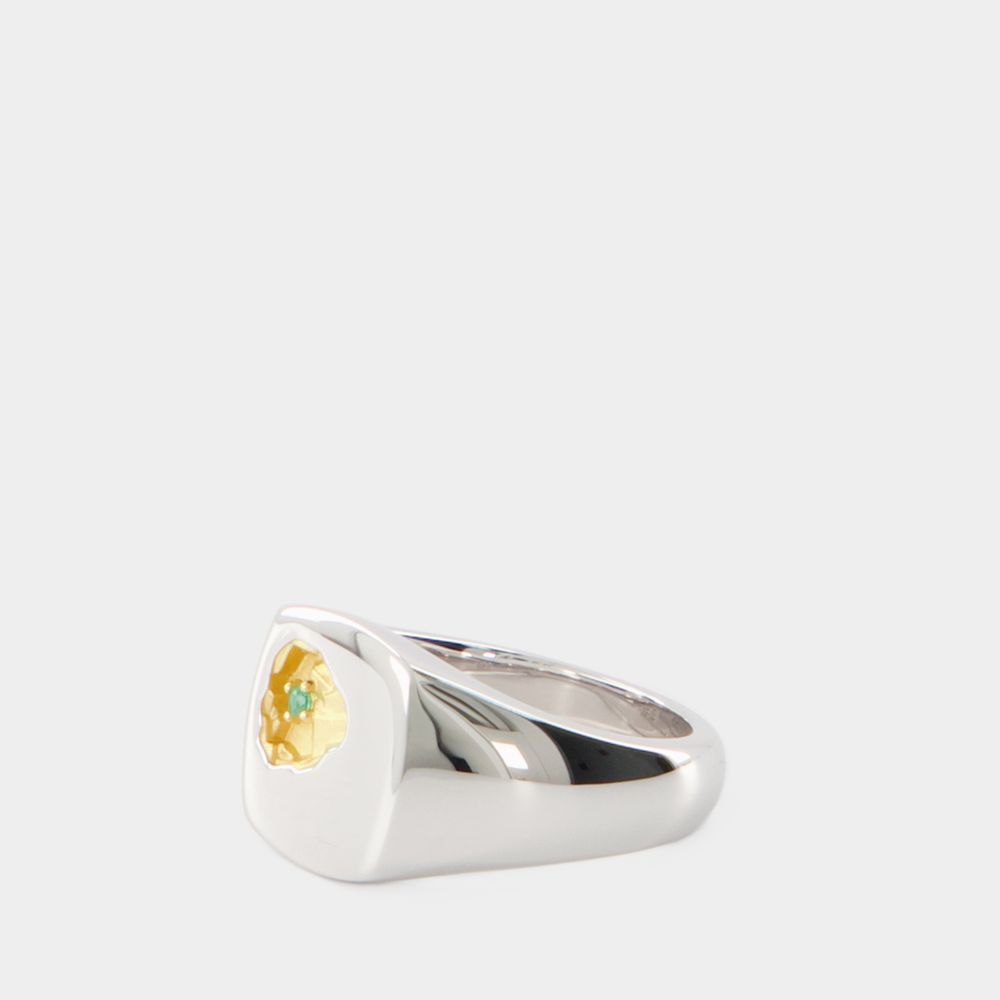 Tom Wood Small Mined Ring Diamond en Gold pour femme | LN-CC