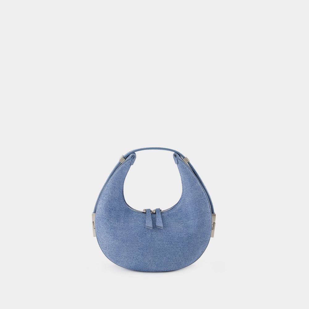 Shop Osoi Toni Mini Handbag -  - Denim Sky - Suede In Blue