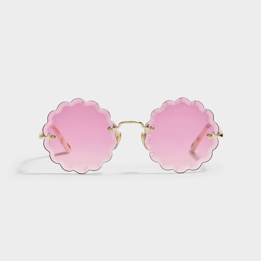 sonnenbrille-rosie-petite-goldfarbend
