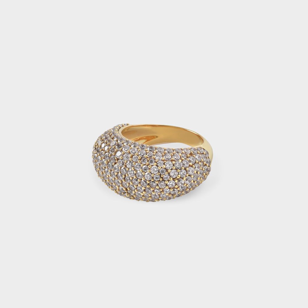 Bague Christy Paved en Or