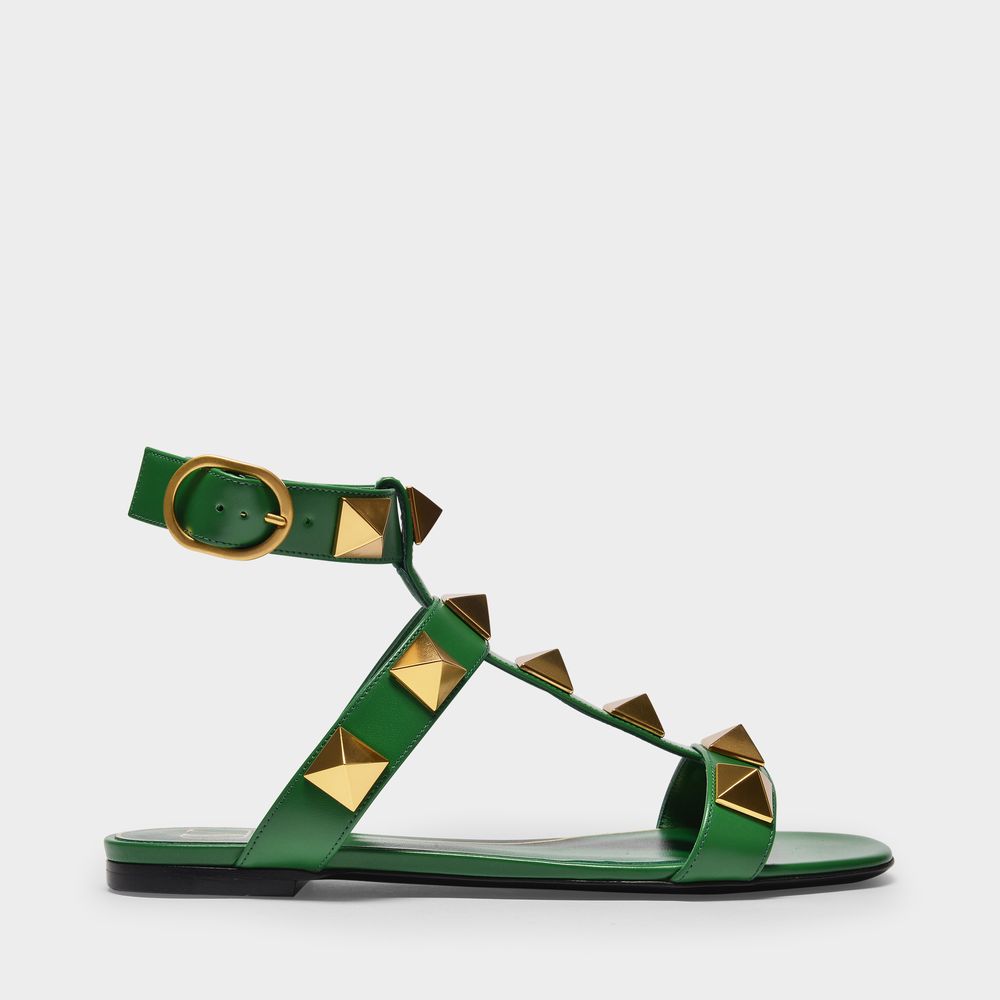 valentino sandals green