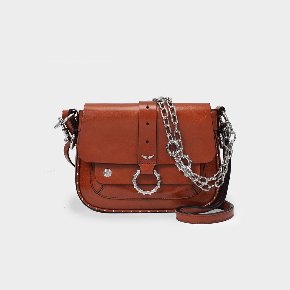 Zadig & Voltaire Kate Vintage Bag Aus Braunem Leder In Brown ModeSens