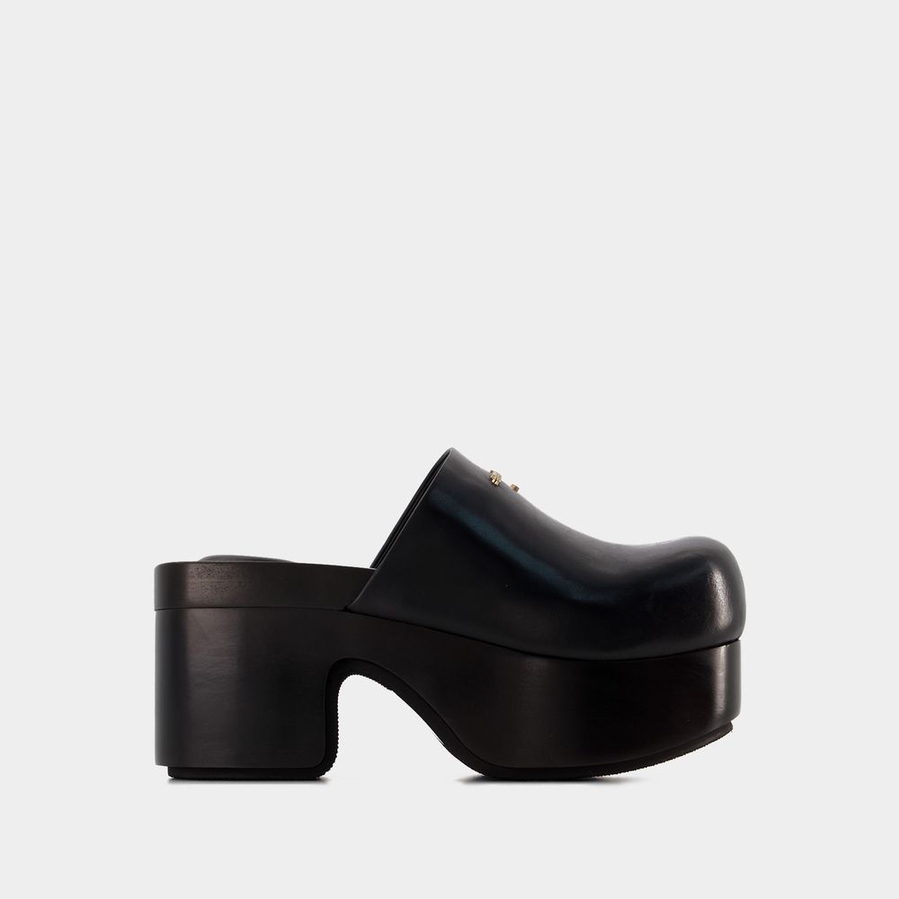 Shop Alexander Wang Zoe Mules -  - Leather - Black