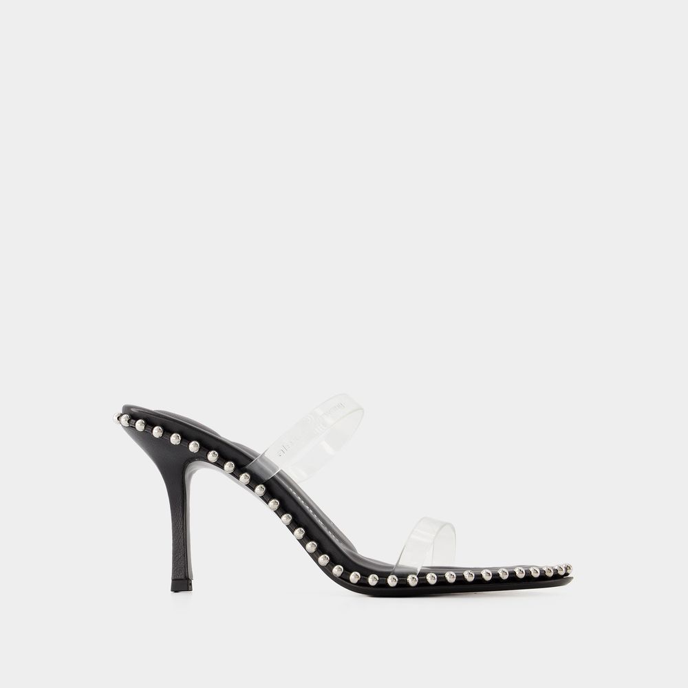 Shop Alexander Wang Nova 85 Heels -  - Leather - Black