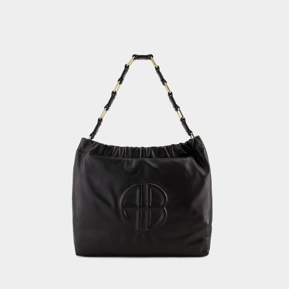 Anine Bing Sac Porté Épaule Kate -  - Cuir - Noir In Black