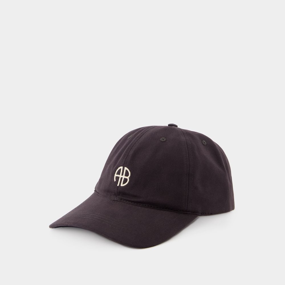 Anine Bing Casquette Jeremy -  - Coton - Noir In Black