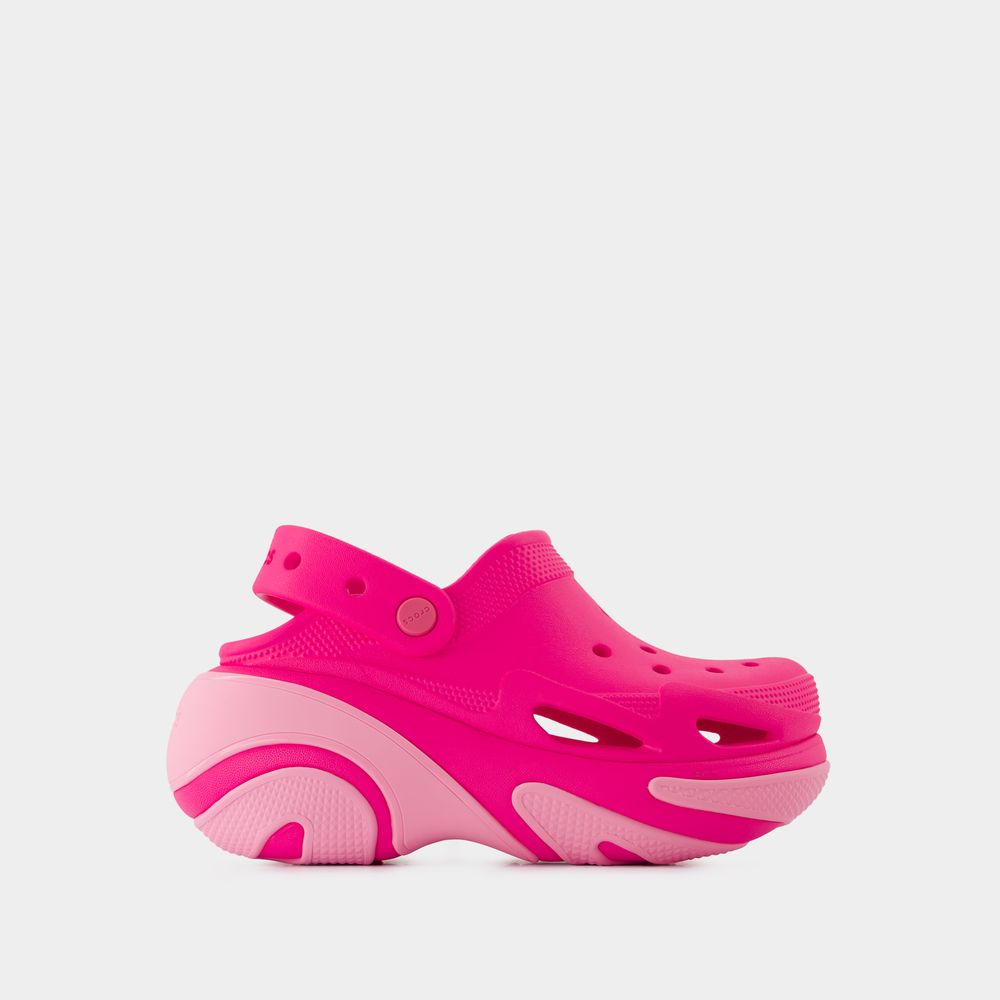 Shop Crocs Sandales Bubble Crush -  - Synthétique - Pink Crush