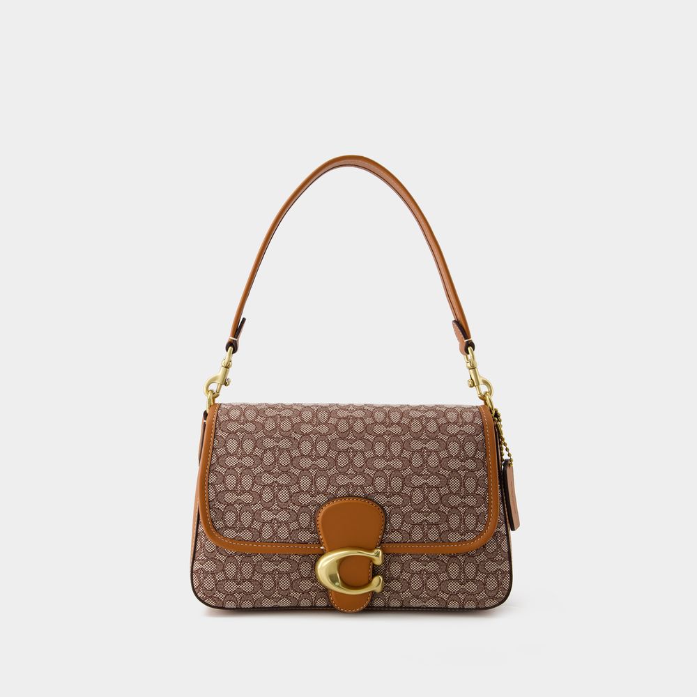 Shop Coach Tabby Soft Crossbody -  - Leather - Cocoa In Brown