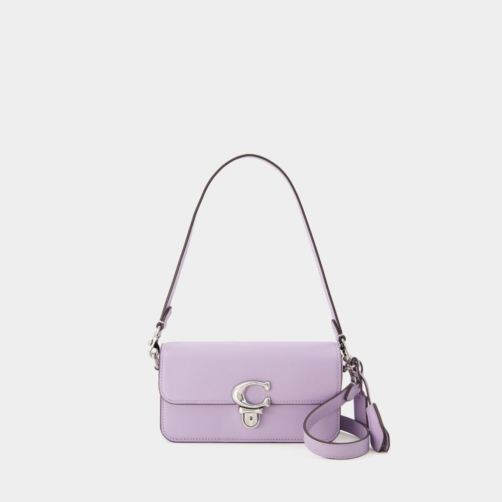 Shop Coach Studio Baguette Schultertasche -  - Leder - Violett In Purple