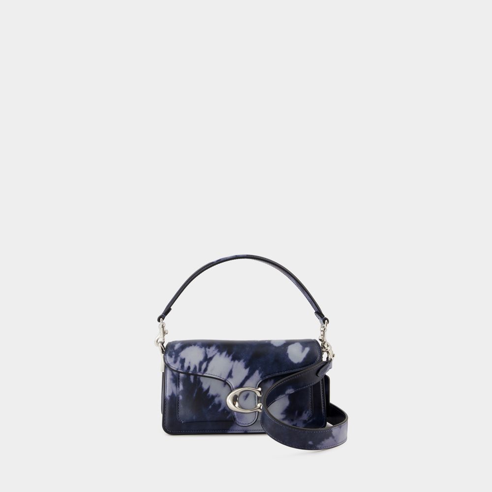 Shop Coach Tabby 20 Shoulder Bag -  - Leather - Midnight Navy In Blue