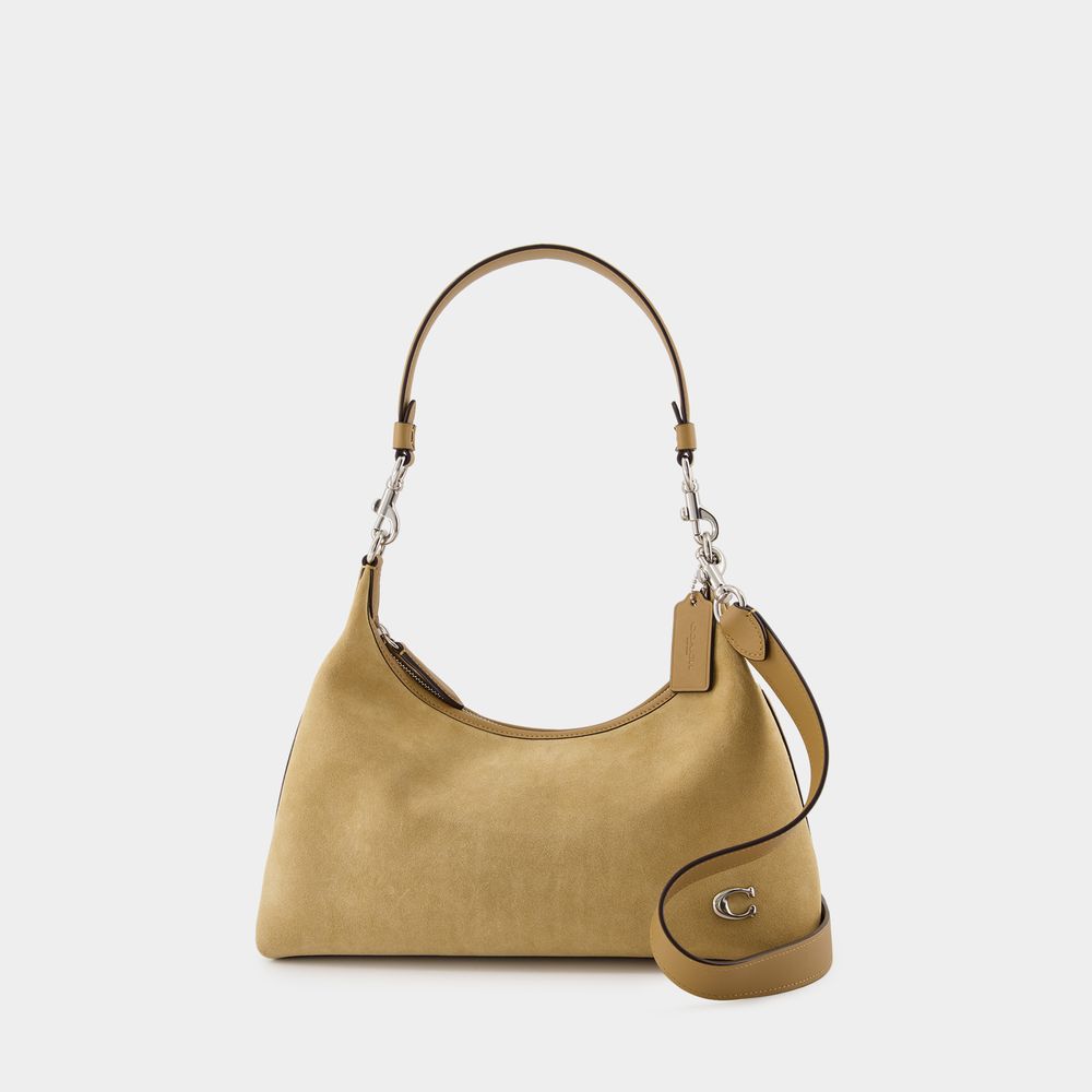COACH JULIET SHOULDER BAG - COACH - LEATHER - BROWN