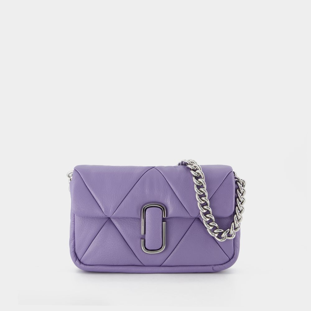 Shop Marc Jacobs J Marc Diamond Hobo Bag -  -  Daybreak - Leather In Purple