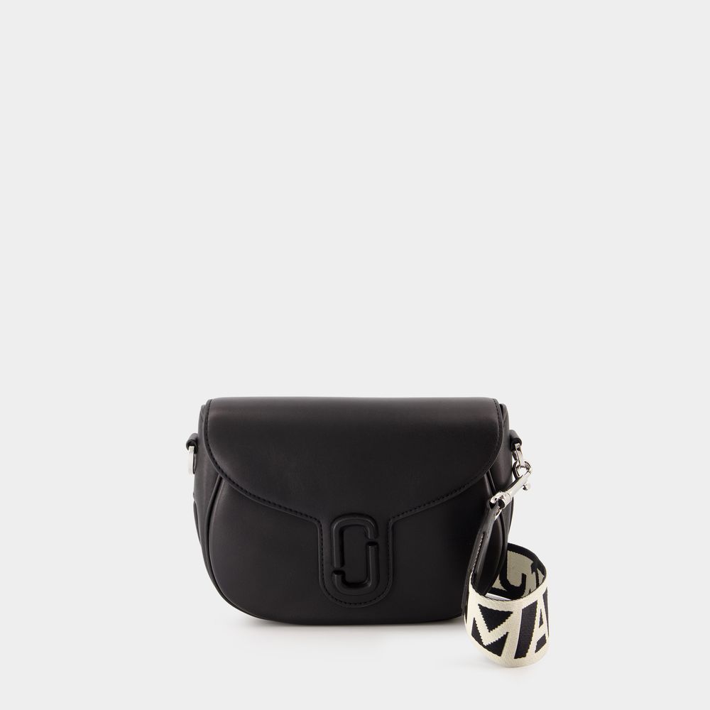 Shop Marc Jacobs Sac À Bandoulière Saddle Large -  - Cuir - Noir In Black