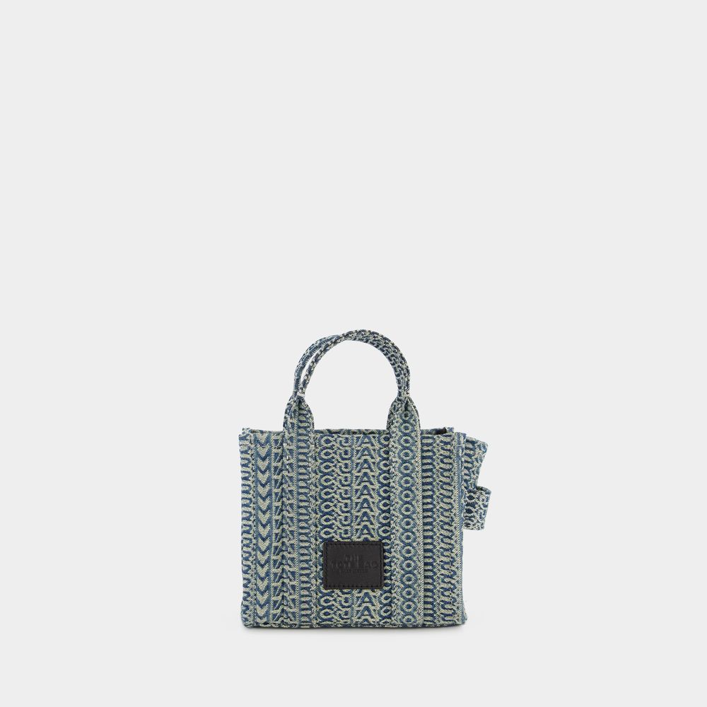Marc Jacobs The Micro Tote -  - Cotton - Blue