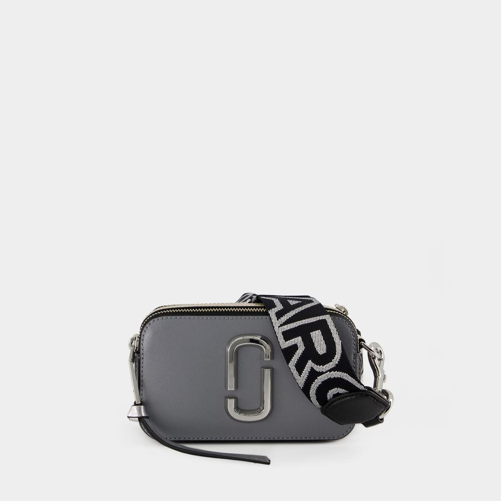 Marc Jacobs The Snapshot Crossbody -  - Leather - Grey