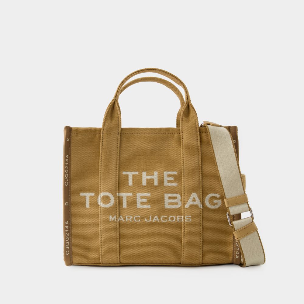 Shop Marc Jacobs The Medium Tote  -  - Cotton - Camel In Beige