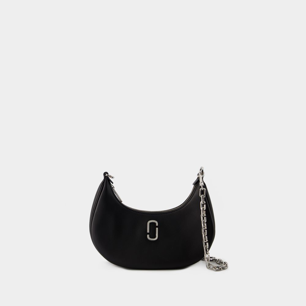 Photos - Women Bag Marc Jacobs The Curve Hobo Bag -  - Leather - Black 