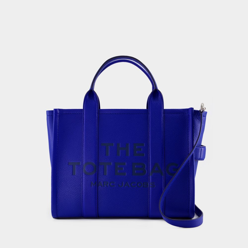 Shop Marc Jacobs The Medium Tote -  - Leather - Blue