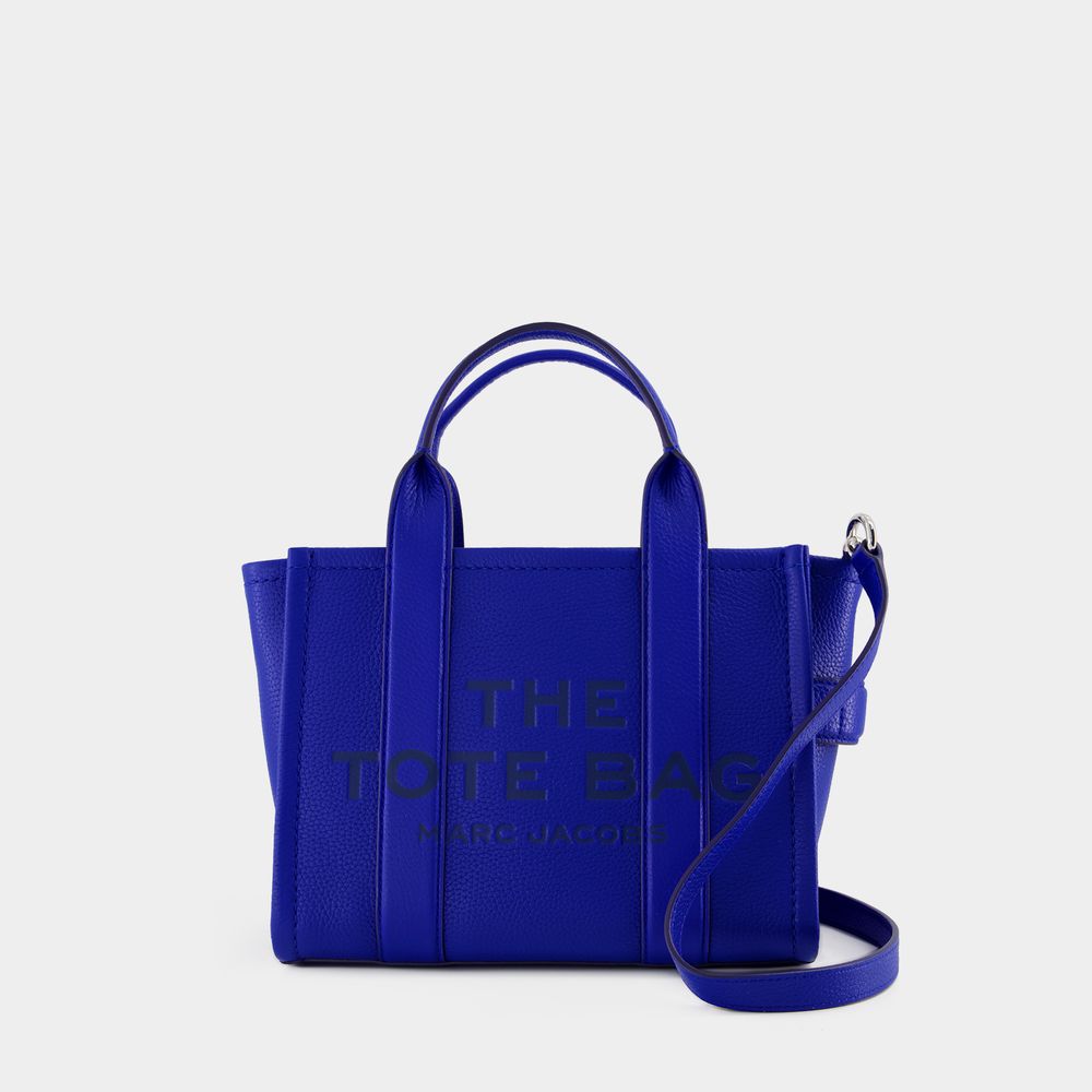Shop Marc Jacobs The Small Tote -  - Leather - Blue