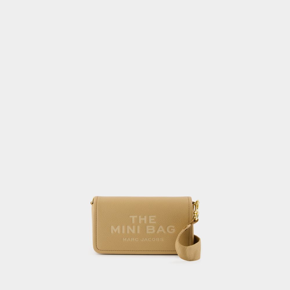 Shop Marc Jacobs The Mini Bag -  - Cuir - Beige