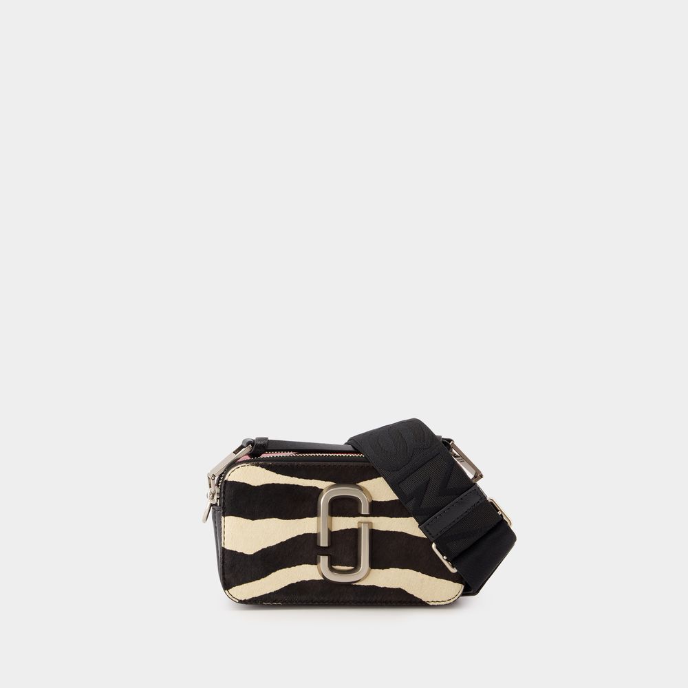 Shop Marc Jacobs Sac À Bandoulière The Snapshot -  - Cuir - Noir In Black