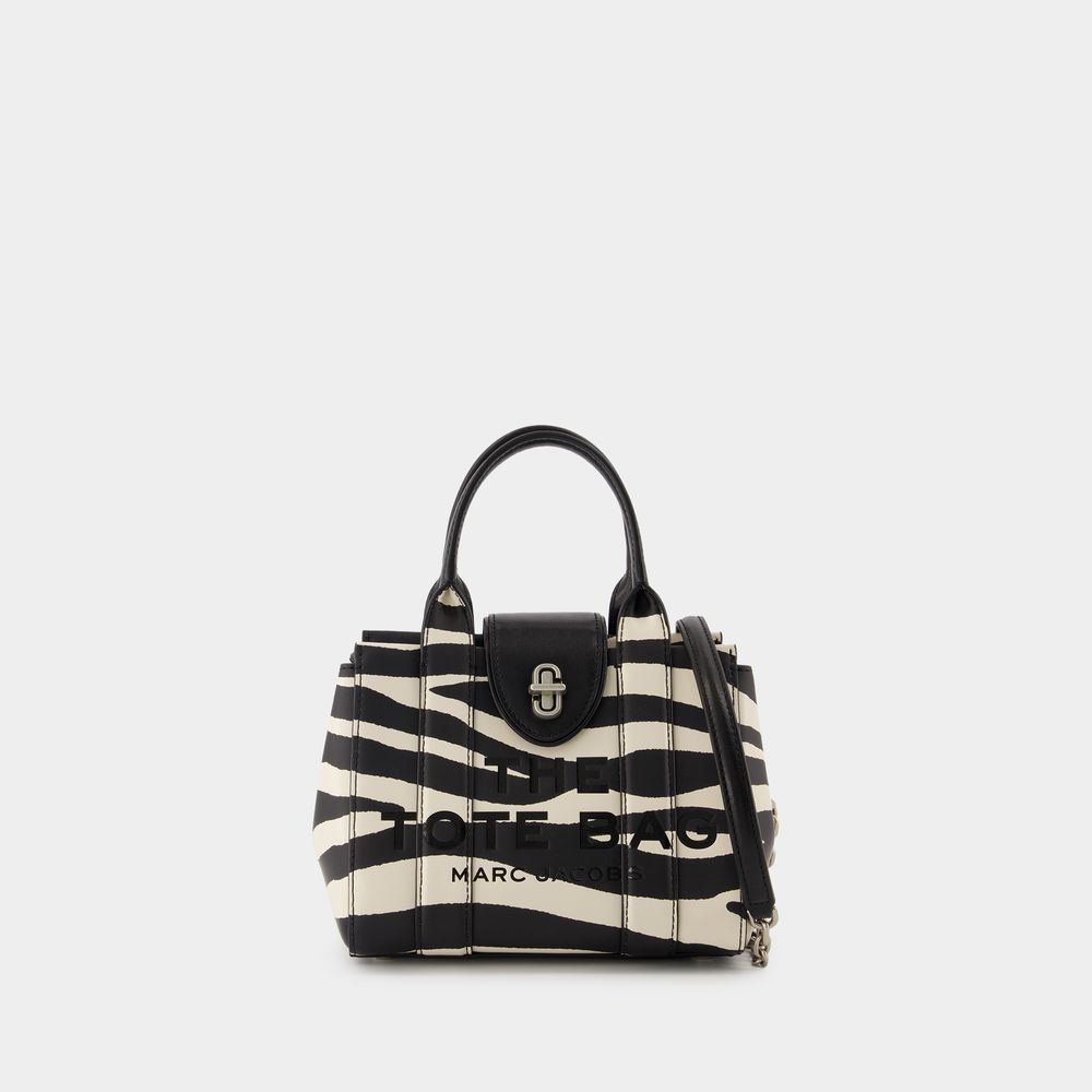 Marc Jacobs The Mini Tote - - Cuir - Noir In Black