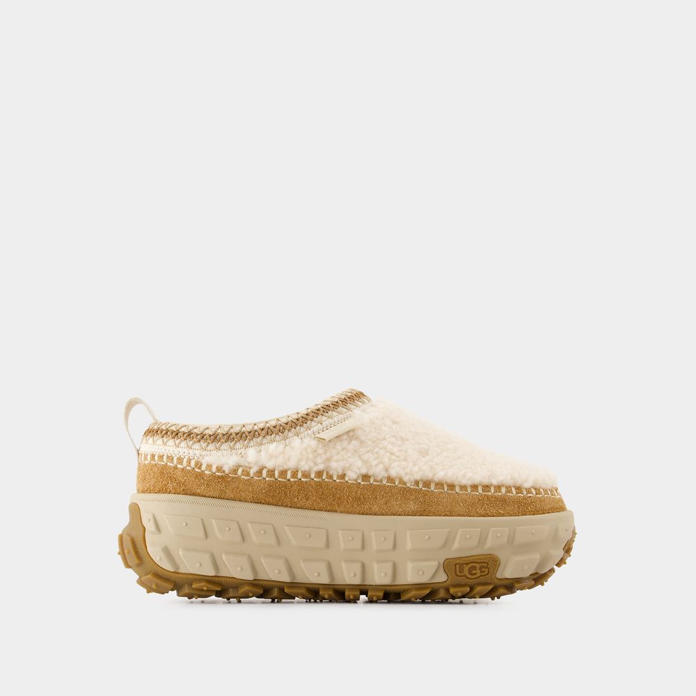 UGG W VENTURE DAZE COZY MULES - UGG - LEATHER - BEIGE
