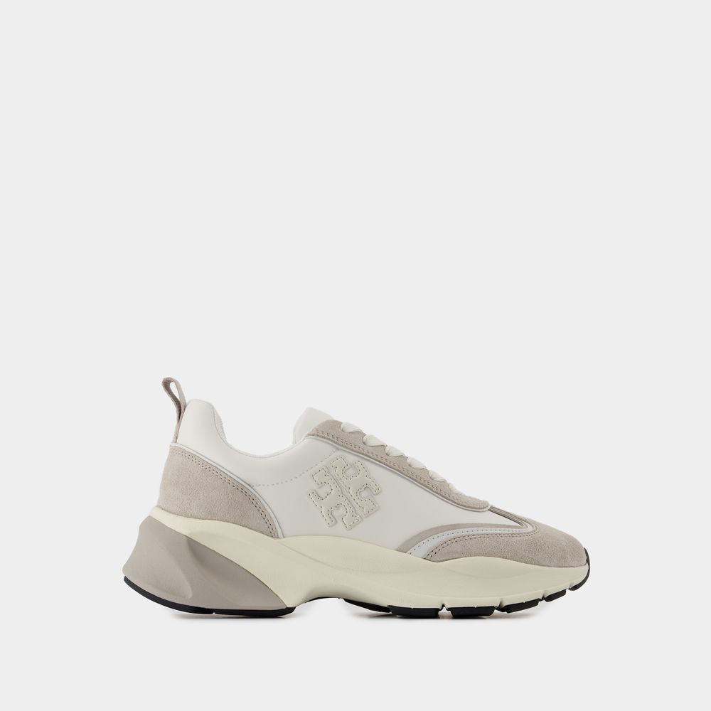 Tory Burch Sneakers Good Luck Trainer - - Cuir - Blanc In White