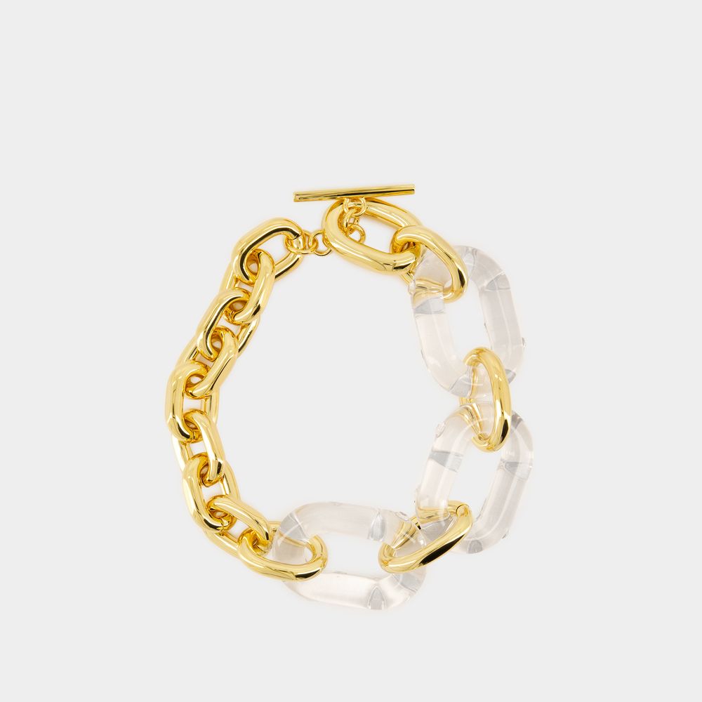 Rabanne Necklace - - Aluminum - Gold In Gold