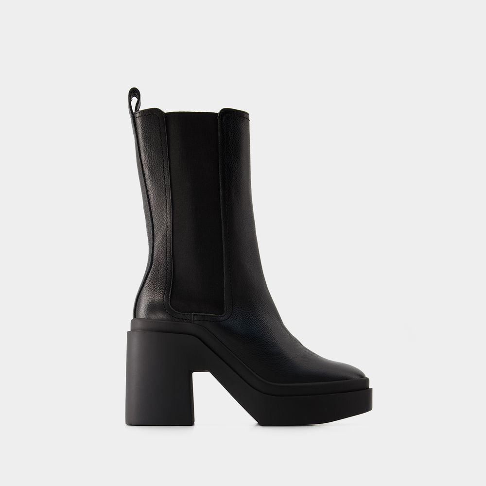 Shop Clergerie Nolan1ankle Boots -  - Leather - Black