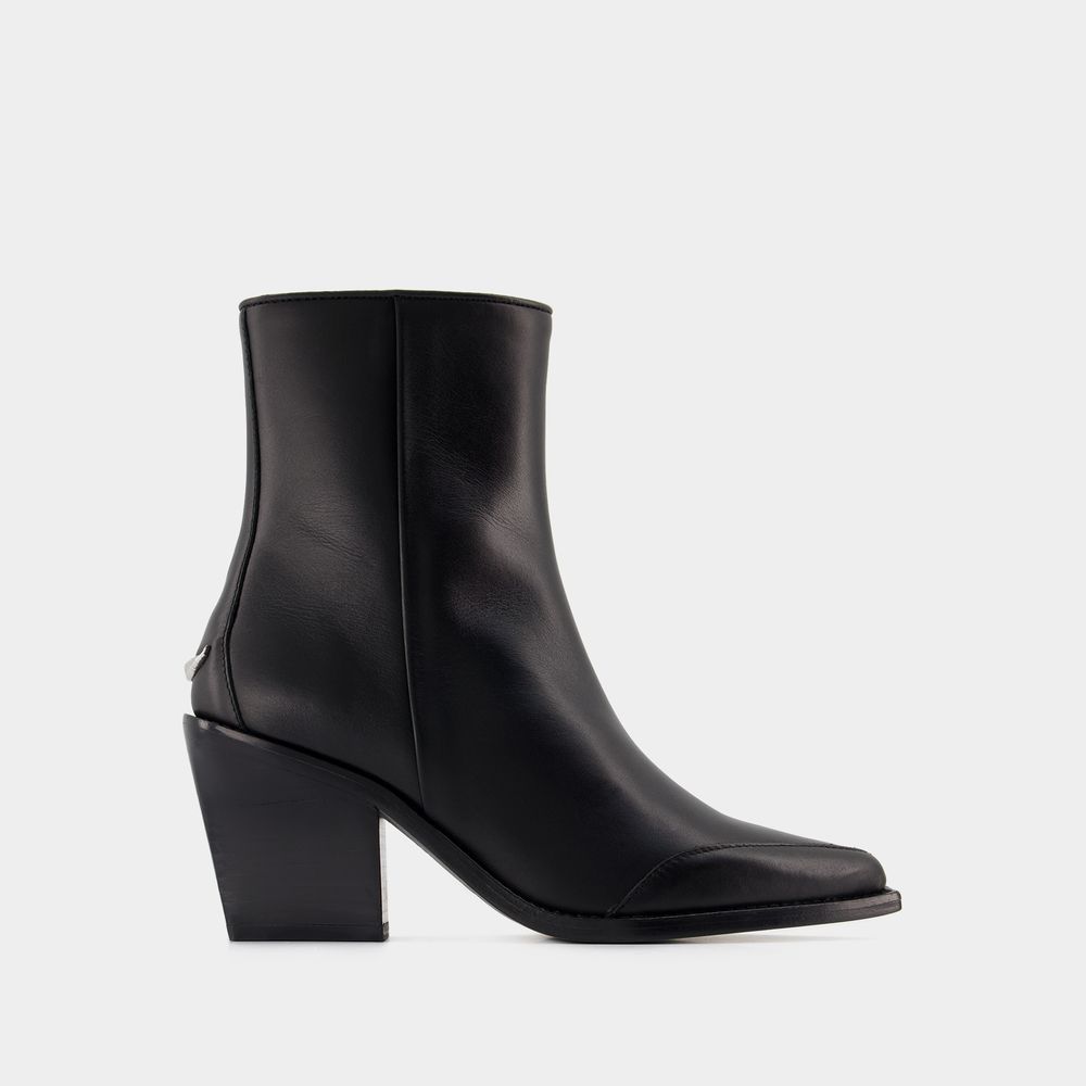 Zadig & Voltaire Bottes Cara - - Cuir - Noir In Black