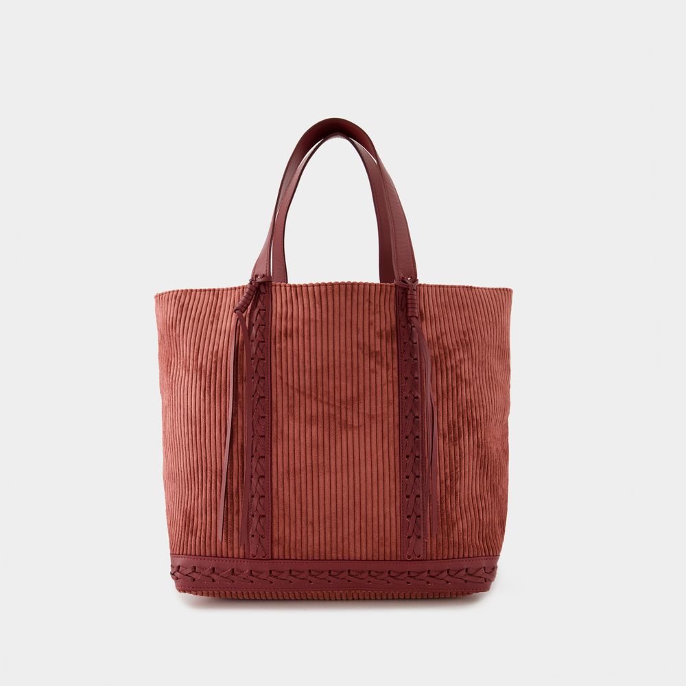 Shop Vanessa Bruno Tote L -  - Cotton - Rosewood In Pink