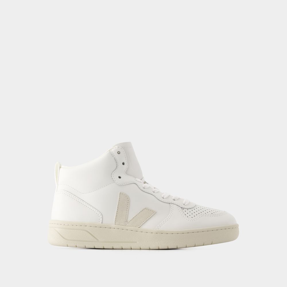 Veja V-15 Sneakers -  - Leather - White Natural