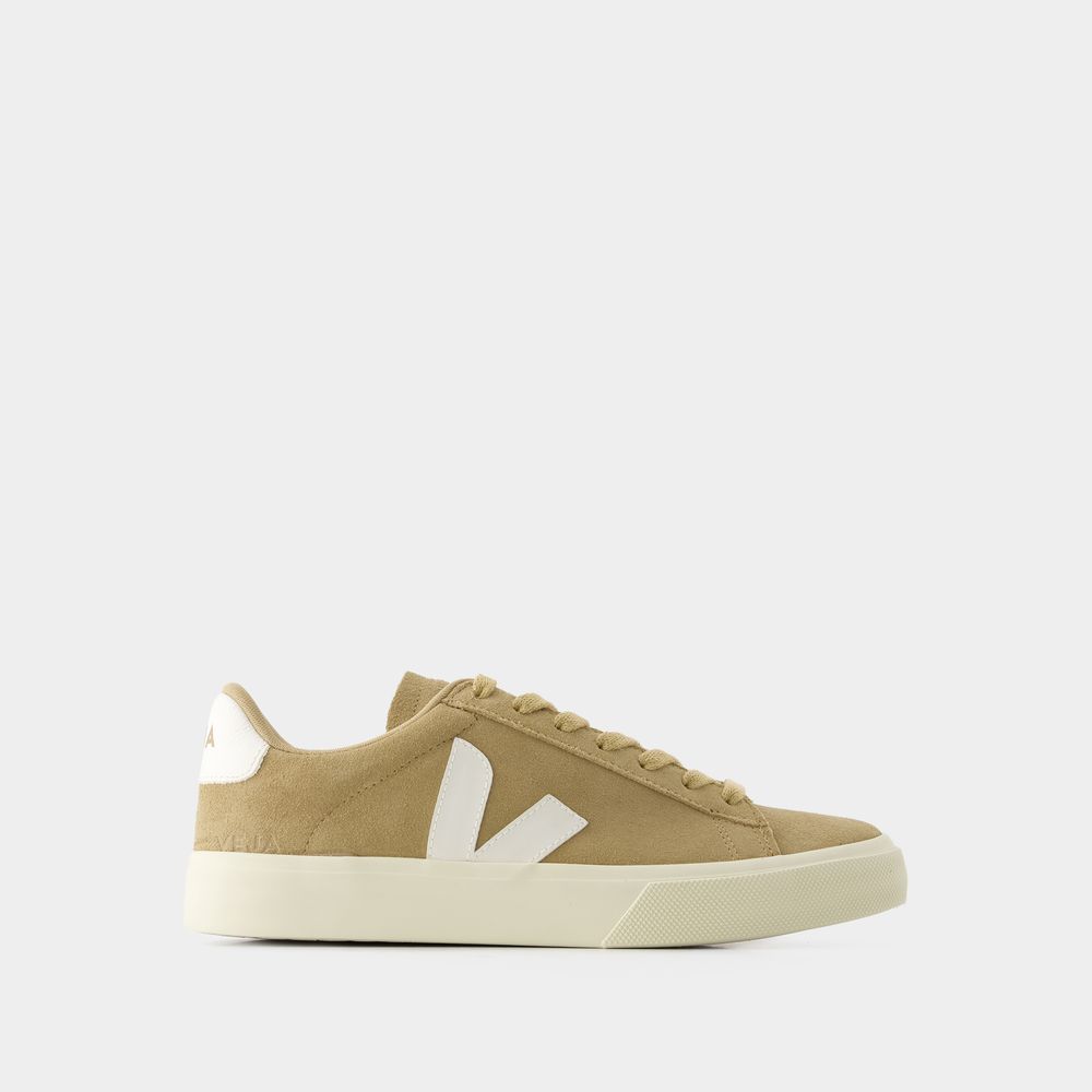 Veja Campo Trainers -  - Leather - Dune White In Brown