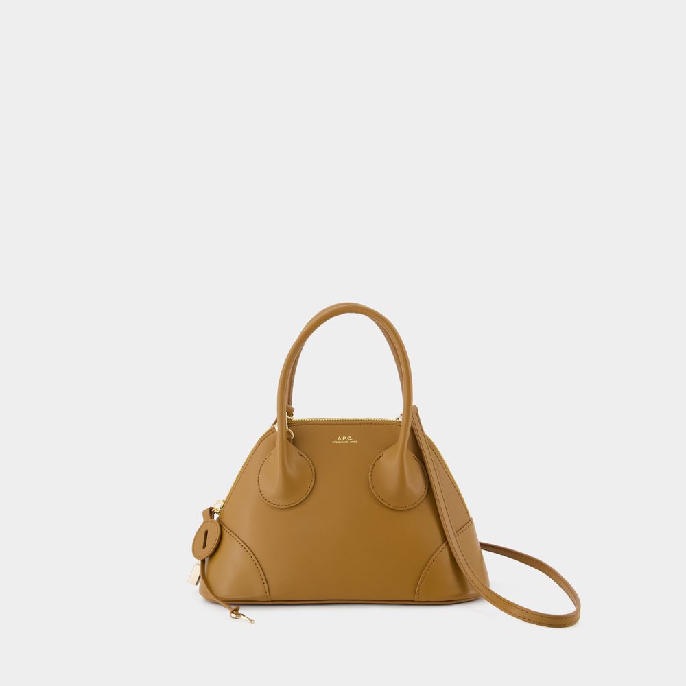 Shop Apc Emma Crossbody Bag - A.p.c - Leather - Brown
