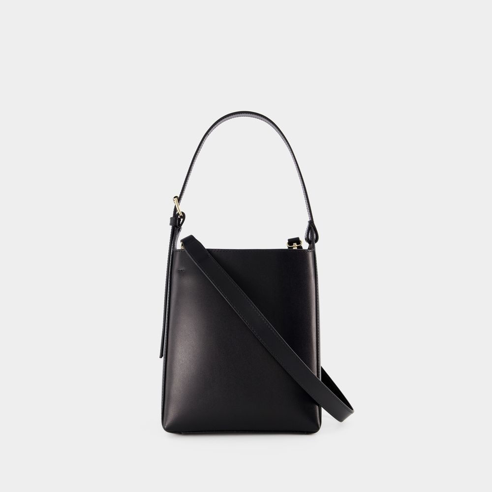 Shop Apc Virginie Small Bag - A.p.c - Leather - Black