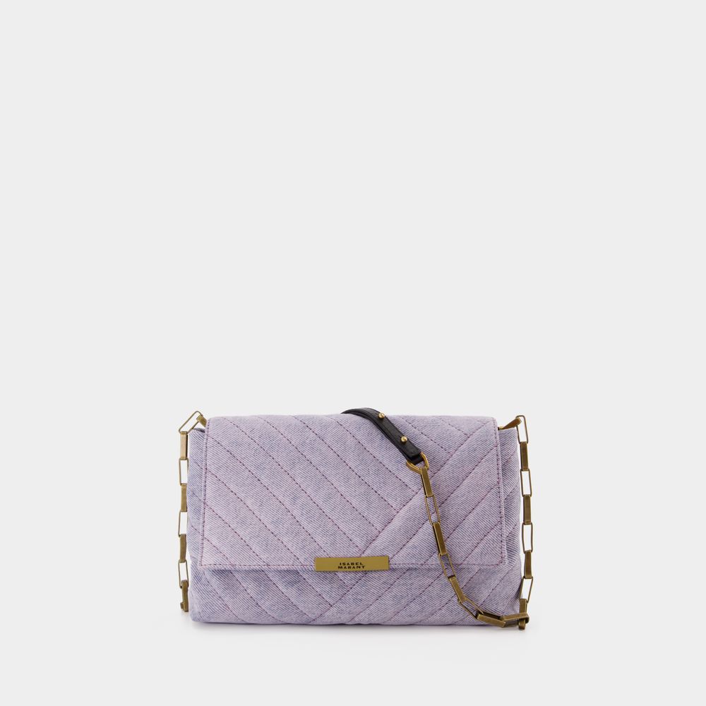 Shop Isabel Marant Merine-gb Crossbody -  -  Lilac - Cotton In Purple