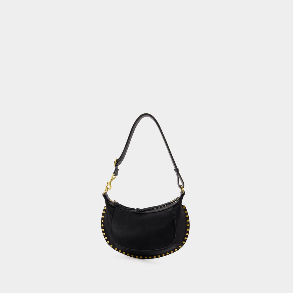 Shop Isabel Marant Oskan Moon Purse -  - Leather - Black