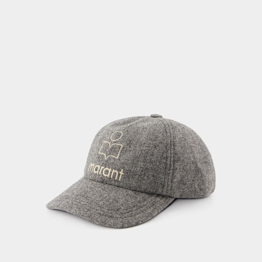 Shop Isabel Marant Tyron Cap -  - Wool - Grey