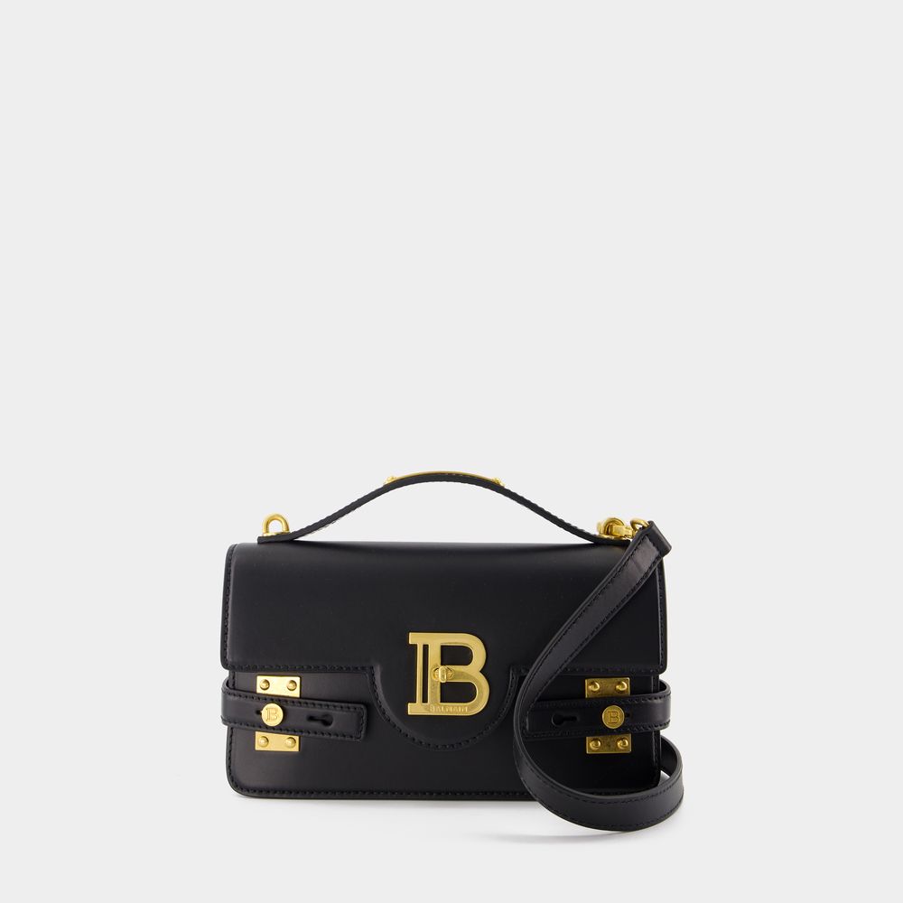 Balmain B-buzz 24 Crossbody In Black