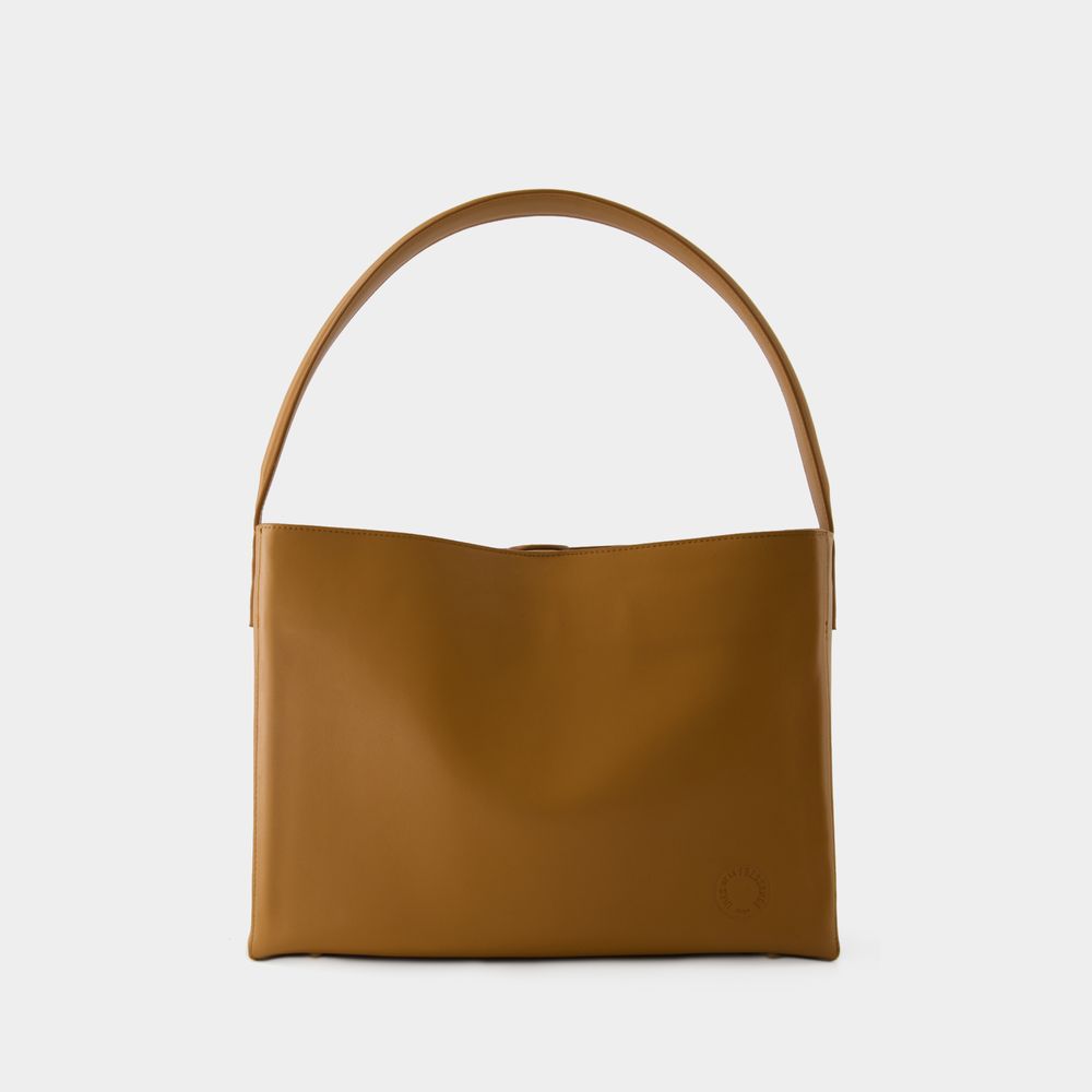 Shop Ines De La Fressange Leonore L Shoulder Bag -  - Leather - Camel In Brown