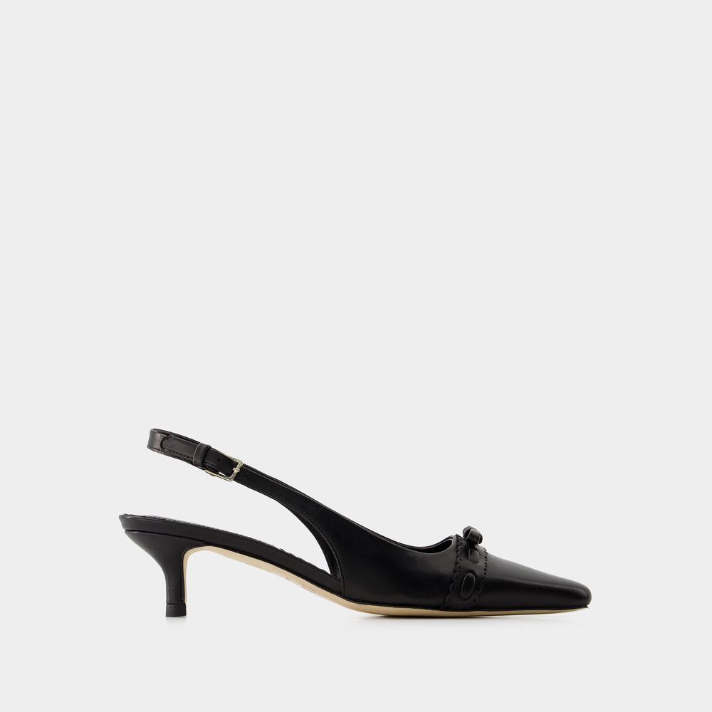 Shop Rouje Abelia Sandals -  - Leather - Black